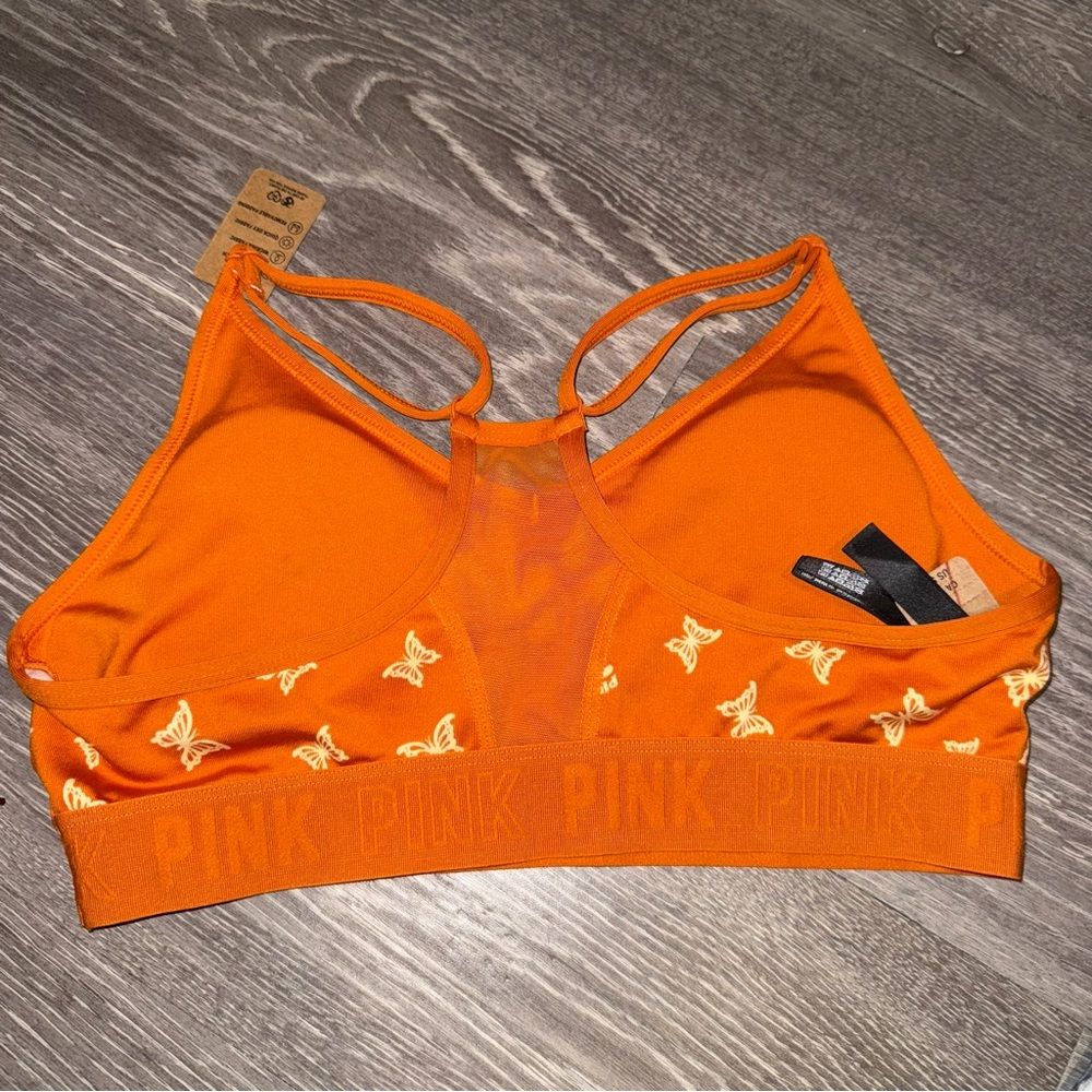 Set of 2 PINK Active Sports Bra - Size Medium - Picture 3 of 6